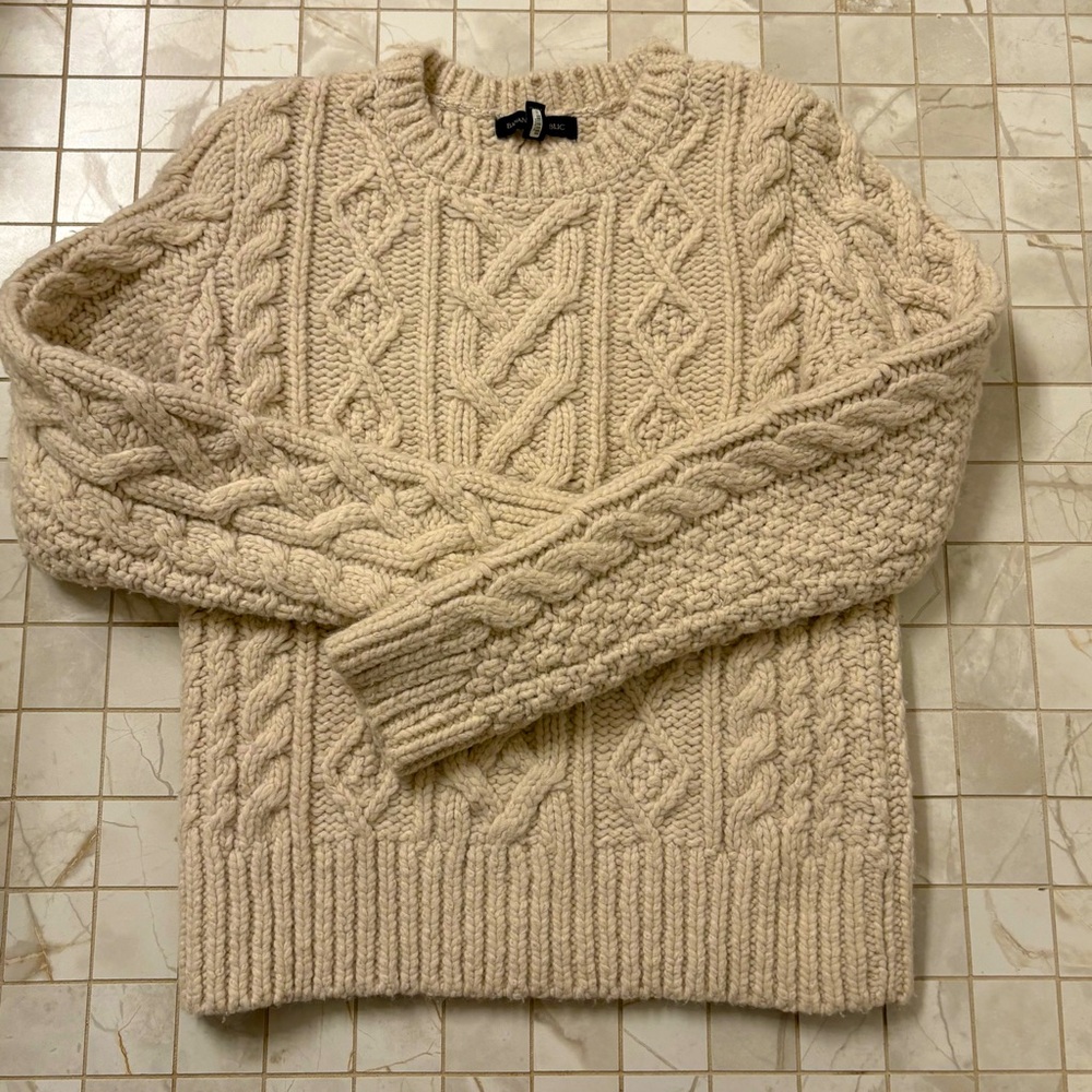 Banana Republic Cableneck Sweater